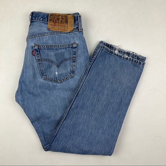 Levi's Denim - Vintage Levi’s 501 High Waist wedgie fit Jeans